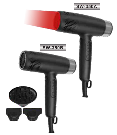 BZCD无刷直流电吹风-SW-350A/350B
