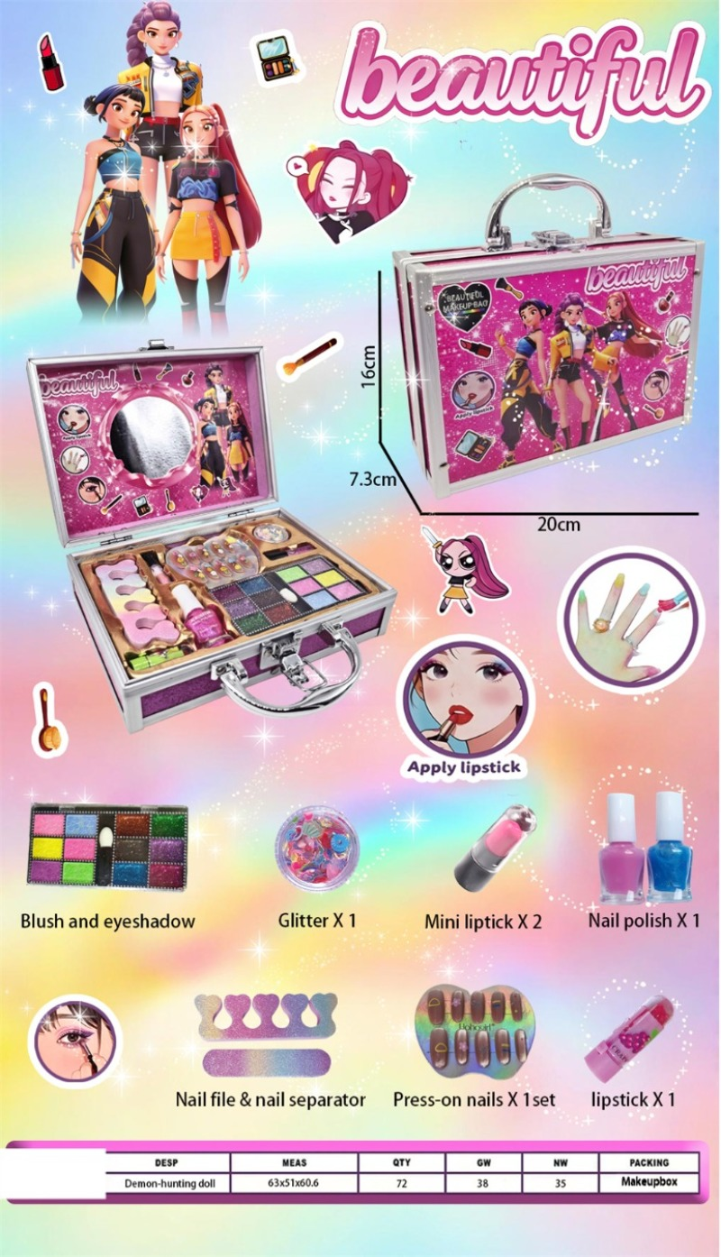LT猎魔女孩手提小中号铝箱-LT518050